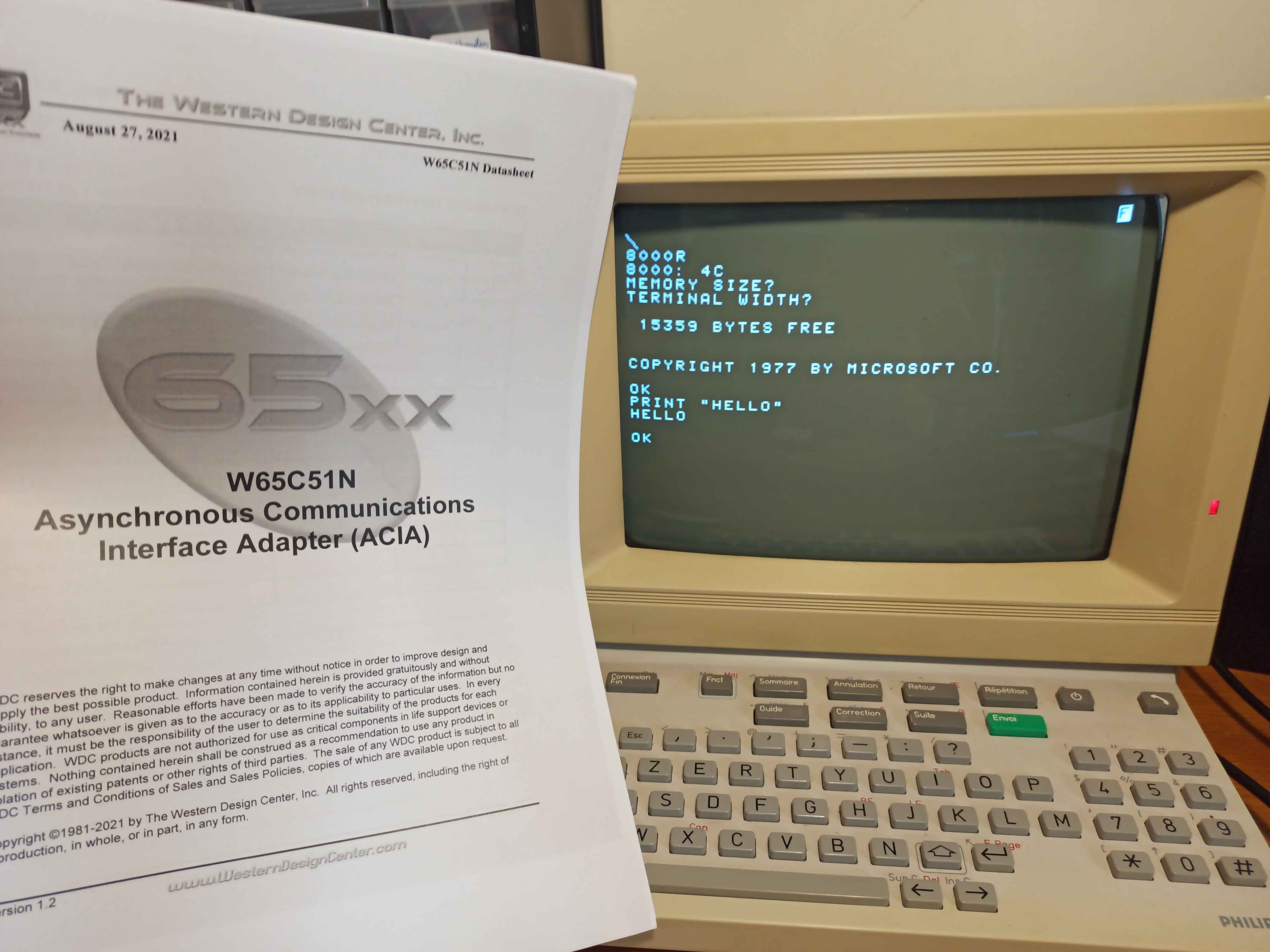 Image minitel msbasic